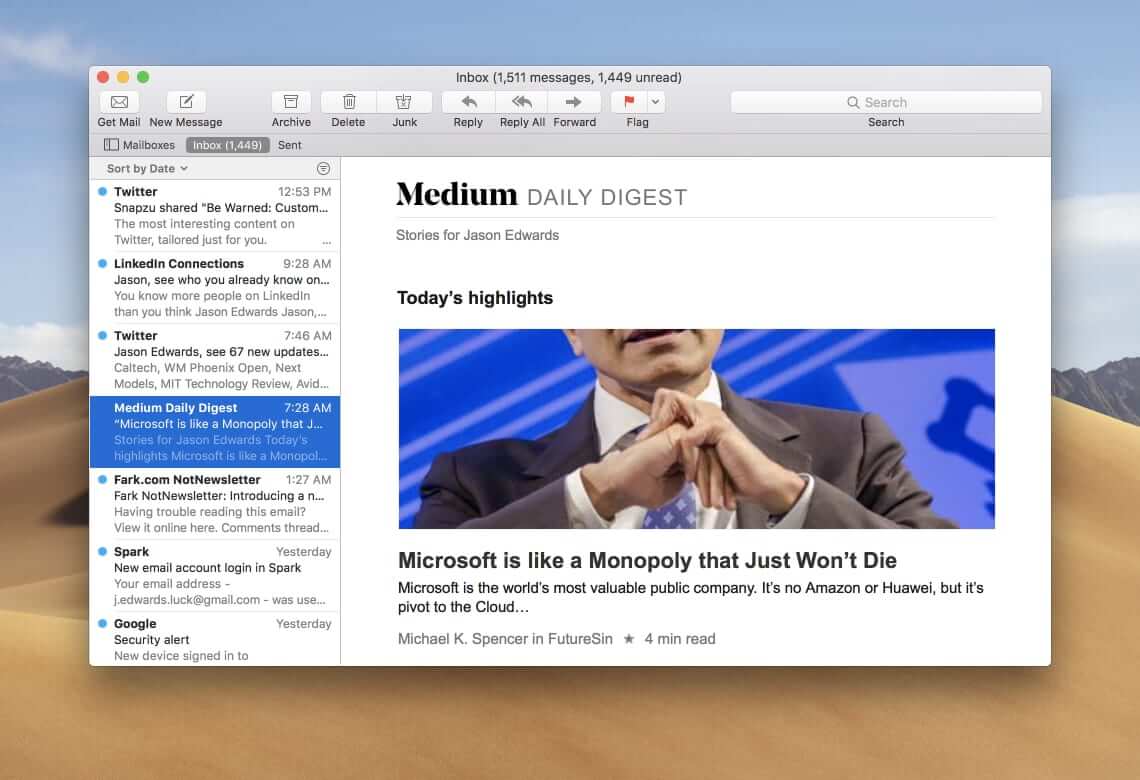 best email management software for mac